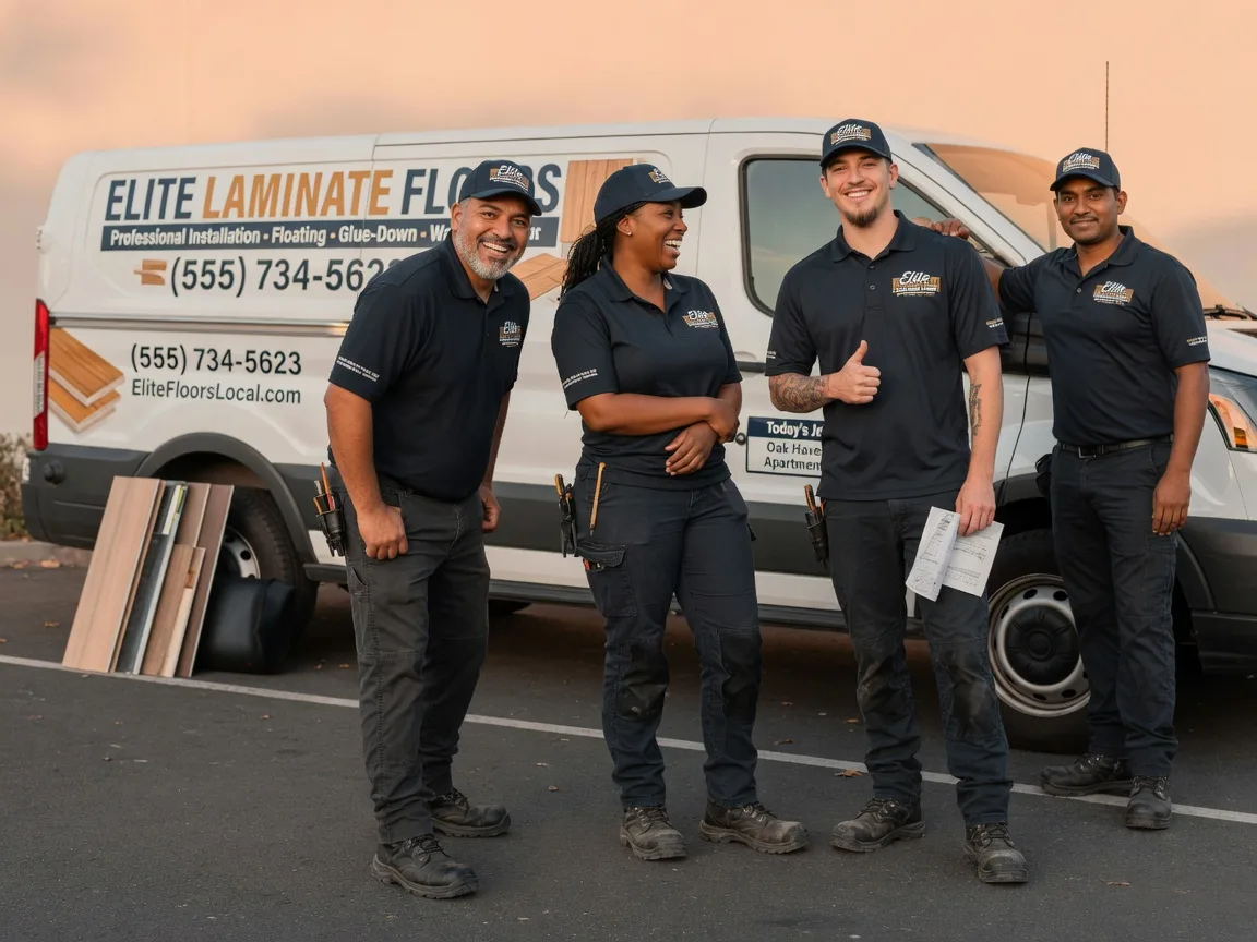 Laminate flooring installation company in London, TX
